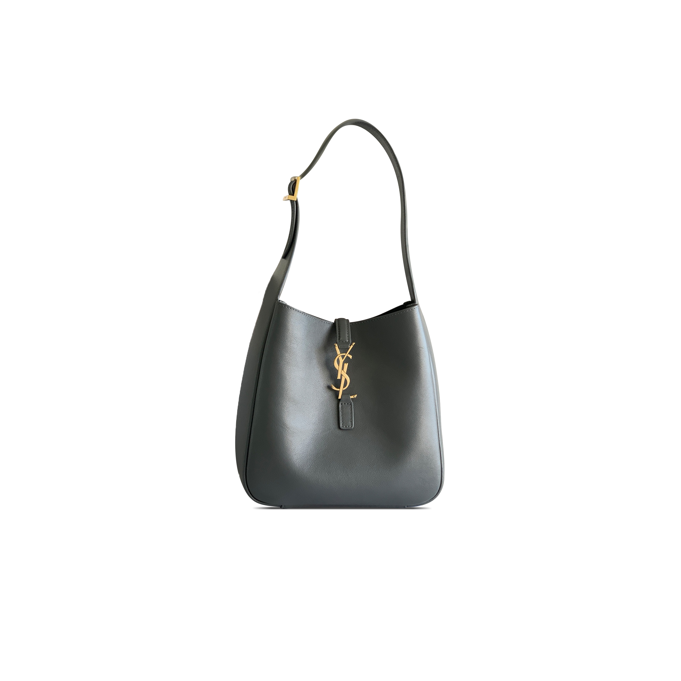 YSL LE 5 À 7 SUPPLE SMALL IN GRAINED LEATHER 713938 (23*22*8.5cm)